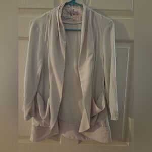 Elegant Cream Women's Jacket Kimchi Blue Size M See Photos